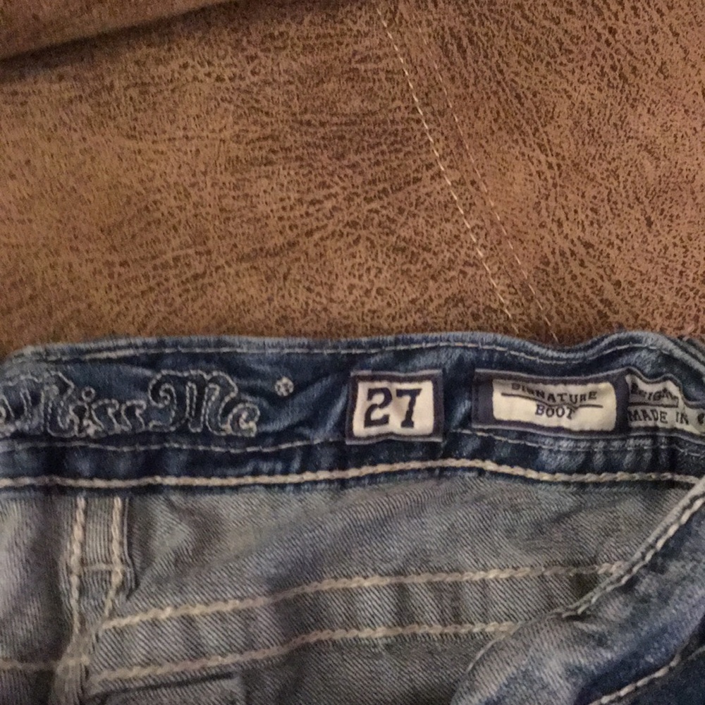 Ripped Miss me jeans